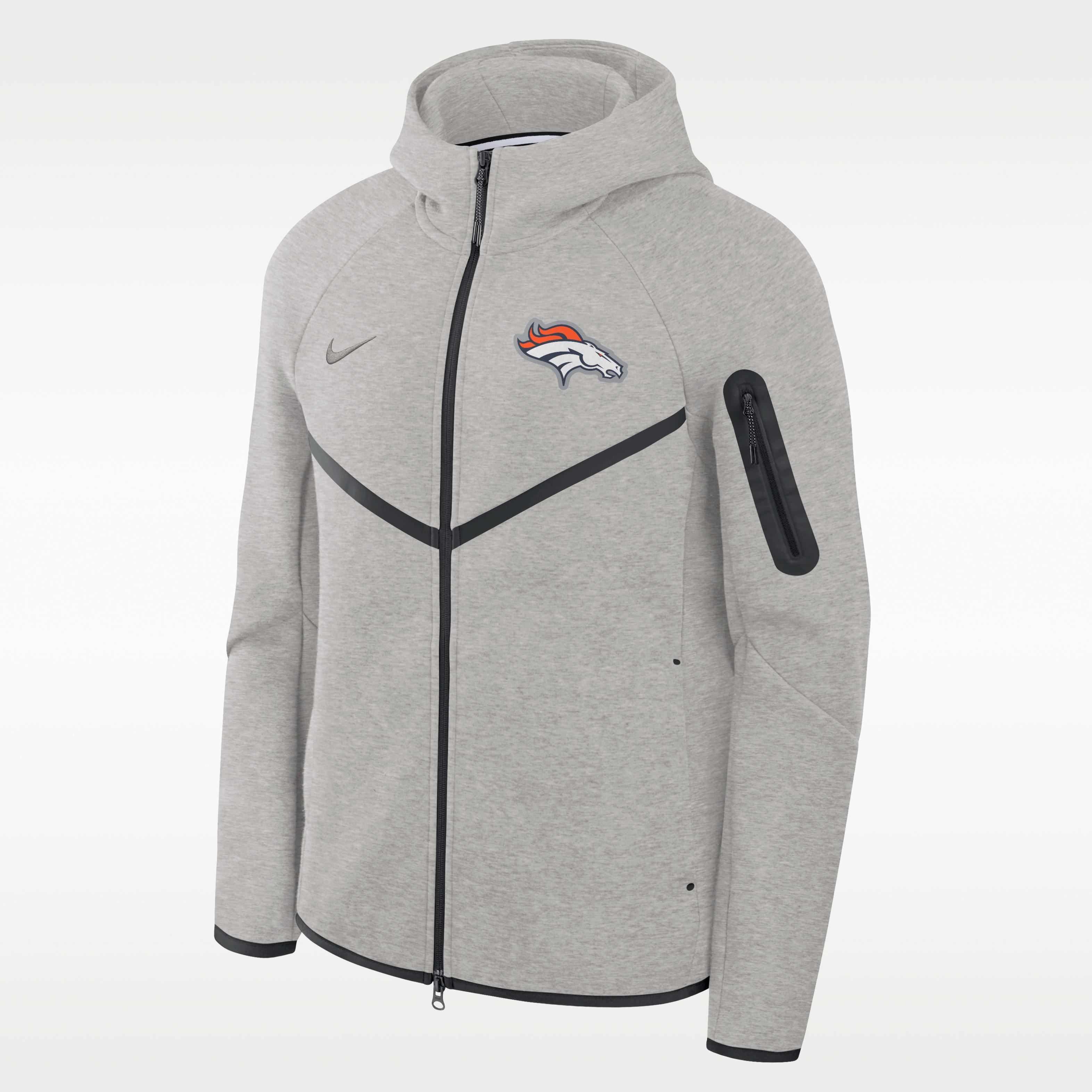Nike Denver Broncos Well Rounded Anorak Men's Nike NFL 1/2-Zip